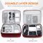 Electronic Bag Travel Cable Accessories Bag Waterproof Double Layer Electronics Organizer Portable Storage Case