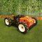 remote controlled wheeled grass trimmer made by Vigorun Tech, Vigorun wireless radio control caterpillar weeder for sale