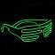 Mix Neon Colors LED Shutter Glasses Party Light up LED Sunglasses Shutter