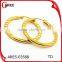 fashion jewellery big hoop simple gold earring designs for women