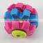 Pet products thermoplastic rubber three-gear pet cat dog chews toy