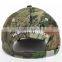 customize camo cap with embroidery logo