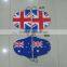 Hot Customized Auto Dealer Promotional Car Mirror Cover Flag