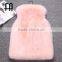 Factory direct fashion lady's fashion baby pink arctic fox fur vest