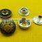 Anti-brass color zinc alloy cap press studs fastener snap button -- MA6133