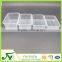 Food grade disposable plastic take away food container with lid