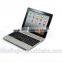 Power bank wireless Bluetooth keyboard case for iPad234 with 4000mah battery,rechargable folio calmshell Bluetooth keyboard