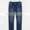 straight leg men denim jean midium washed men jean OEM service
