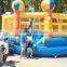 Wholesale bounce houses child climbing into the giant circus bounce house