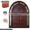 Superior quality glass double entry door, arch main door design                        
                                                Quality Choice