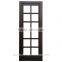 Teak wood with glass door barn slidng door hardware
