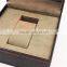 Custom single slot watch box leather with Led Light
