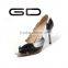 GD Newest fabric high heels simple thin heels women dress shoes