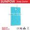 SUNPOW multi-function colorful style emergency auto jump starter car power bank