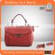 4027 Best selling classic burgundy PU material color handbag high quality handbag