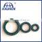 Corrosion resistant skeleton oil seal