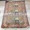 Wholesale beautiful hand knotted rugs handmade pure silk carpet from Jaipur India hamadan style