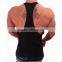 100 Cotton Gym Wear Bodybuilding Singlet Men Custom Printed Tank Top