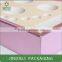 Luxury set pink leather cosmetic box packaging