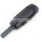 Black Survival 45mm Single One Hand Magnesium Flint Fire Starter with Striker Whistle