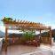 brand new designs aluminum alloy pergola outdoor gazebo