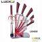 High quality stainless steel classic royal knife set kitchen with red handle                        
                                                Quality Choice