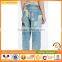 ZeSen Factory Boyfriend Jeans Wholesale Garment Color Pant For Women