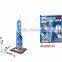 Petronas 3D jigsaw building towers toys made of art paper and EPS foam core