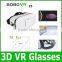 Newest Hot Xiaozhai Z3 3d glasses virtual reality VR Box Google Cardboard Oculus Rift for 4"~6" Smartphone
