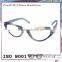 Cat eye style pattern plastic optical glasses