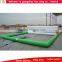High quality inflatable water park equipment, inflatable volleyball arena, inflatable water volleyball court
