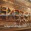 Custom LED backlit signage stainless outdoor sign board material