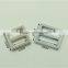 Eco-friendly plating metal sliders tri-glide buckle 20mm for backpack