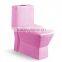 porcelain sanitary washdown colored toilet pink toilet 240