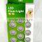 60mm 12V IP67 recessed RGB led deck light sets (SC-10*B108C-SET)