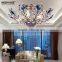 Wholesale Blue Crystal Chandelier Prices Modern Crystal Chandelier for Bedroom Decorating MD83021