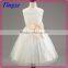 Lastest wholesale elegant girls chiffon party hand embroidery dresses TR-WS31