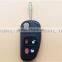 High Quality Flip Folding Remote Key Fob Cover Case for 2002 2003 2004 2005 2006 2007 2008 Jaguar S-type X-Type 4 Button Car Key