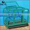 Pet Product Square Tube Dog Cage With Wheels