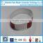 Dupont tyvek wristbands paper printing with double side tape