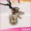 Vintage leather lariat necklace/make braided leather necklace