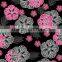 4 way stretch flower printed polyamide spandex swimwear fabric