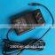 SAA,PSE,UL certificated 2A 24w led lighting adapter with wall plug in