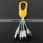 for iPhone for Samsung for Huawei for Nokia 4in1 Universal Charge Sync Date Gift Cable