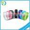 Promotional Gift Fun Shape Adjustable blinking LED silicone wrist band watch