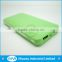 Alibaba hot wholesale DIY printing credit card power bank with built-in cable