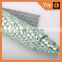 Wholesale Ex-factory price plating crystal ab gold rhinestone mesh sheet