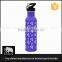OEM logo design exercise fitness durable insulated sports bottle stainless steel