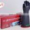 class 3 rubber latex electric insulating working gloves