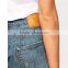 2015 women jeans ladies pure cotton denim shorts regular rise fit distressed cuffs short pants JXQ977